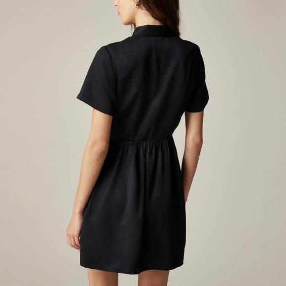 New J.CREW Collection Shirtdress with Jewel Buttons $198 CF624 - Picture 5 of 5